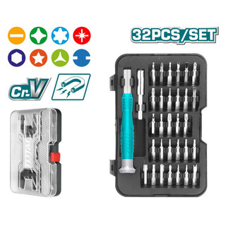 (KKT) Bộ tua vít sửa điện thoại 32 chi tiết TOTAL THT250PS0321