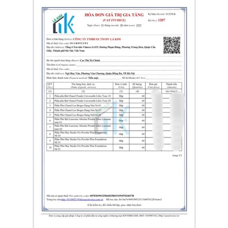 Phấn Phủ Chanel kiềm dầu siêu mịn