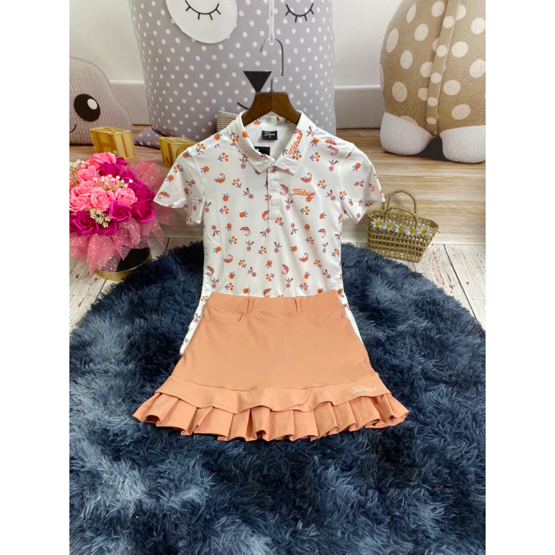 Sét thể thao golf, tennis, cầu lông nữ siêu xinh, chất thun co giãn thoải mãi