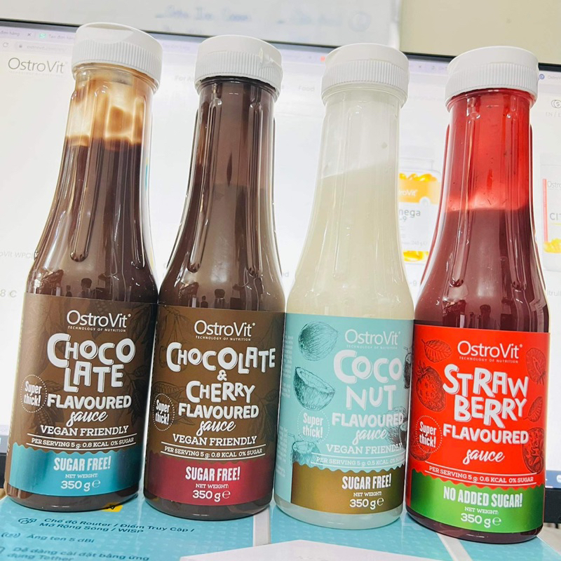 Siro Ăn Kiêng Không Đường, Syrup Ostrovit Dùng Để Ăn Kiêng, Giảm Cân