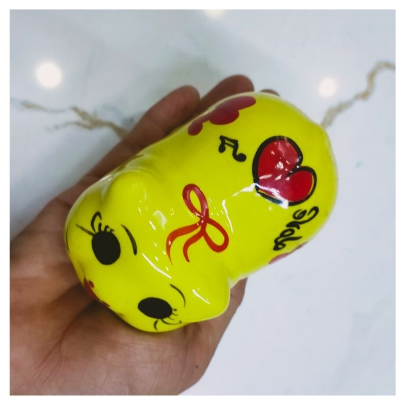 HEO ĐẤT MI NI CỞ NỬA BÀN TAY KHÔNG BỎ VỪA NHẪN DÙNG TRANG TRÍ TRƯNG BÀI LÀM QUÀ TẶNG