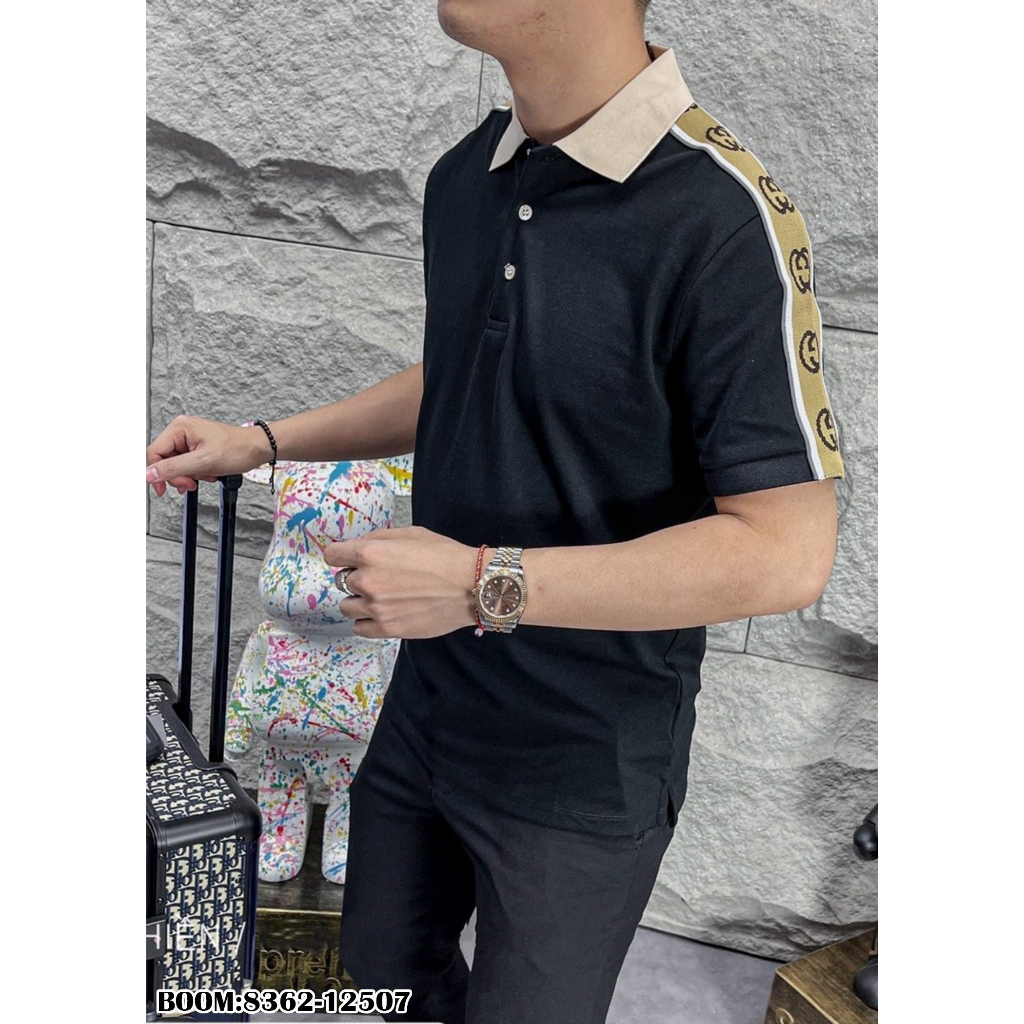 🔥Hot🔥Áo polo GC thêu vai thiết kế hot trend Nam nữ New 2023