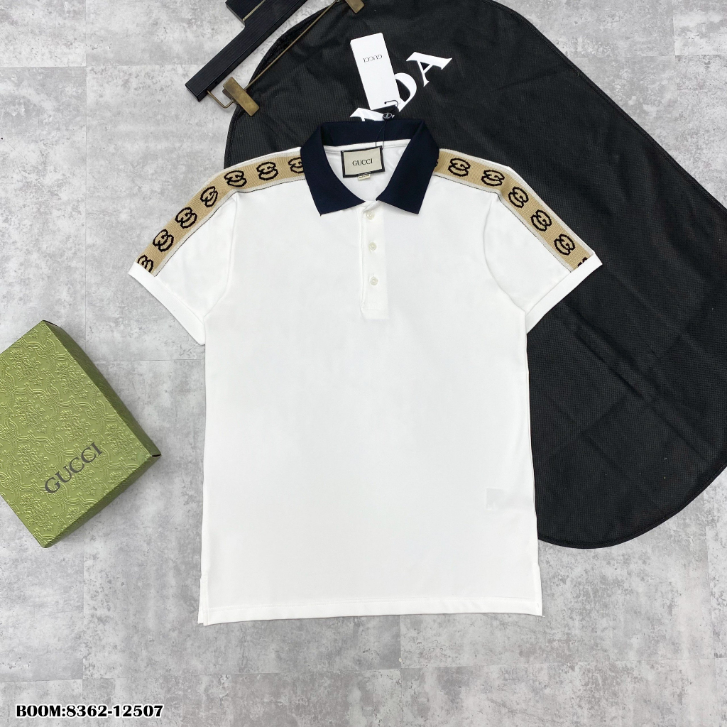🔥Hot🔥Áo polo GC thêu vai thiết kế hot trend Nam nữ New 2023