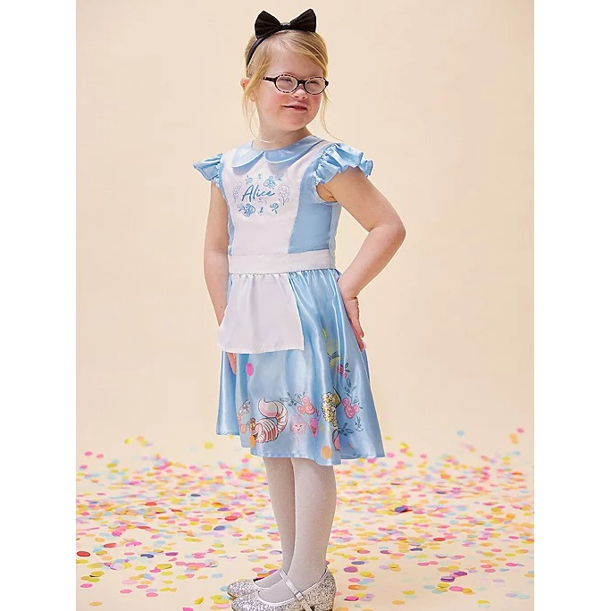 Váy costume hóa trang kèm bờm tóc Alice Wonderland George_hàng chính hãng authentic