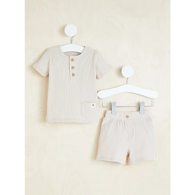 Set quần áo Billie  beige George Outfit dòng cao cấp _hàng chính hãng authentic