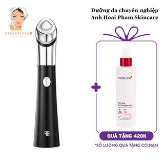 Thiết bị cấy tinh chất căng bóng da, thu nhỏ lỗ chân lông age-r booster h medicube - bảo hành 1 đổi 1