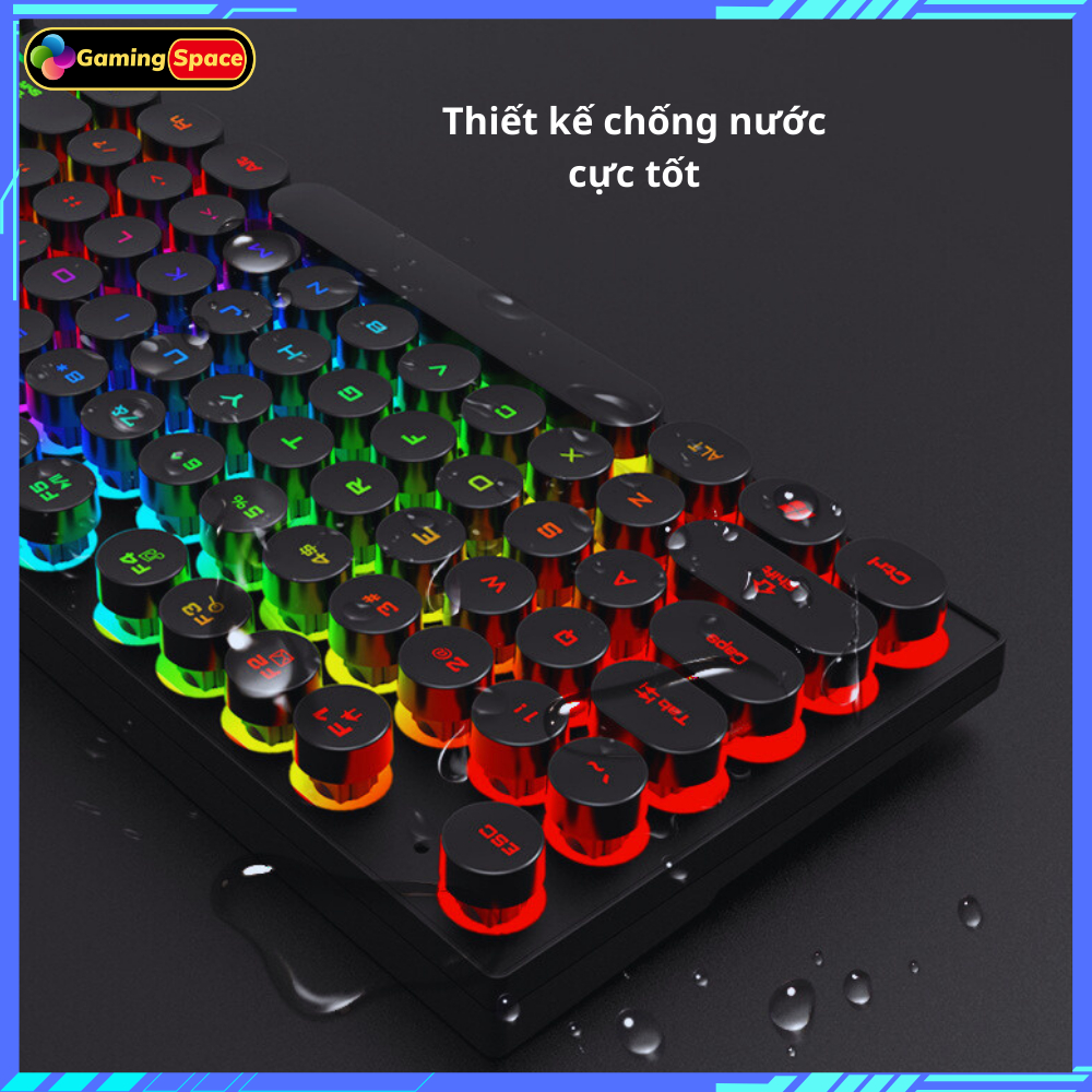 Bàn phím gaming, Bàn phím máy tính K4 chuyên game pc cao cấp Led RGB | BigBuy360 - bigbuy360.vn