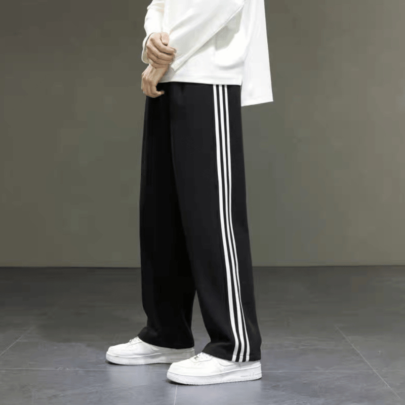 40-105kg Quần 3 sọc Suông Nam Nữ Bigsize phong cách thể thao