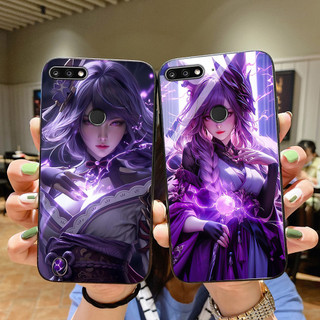Ốp điện thoại mặt kính huawei y7 prime 2018 / huawei y7 pro 2018 anime chú thuật sư