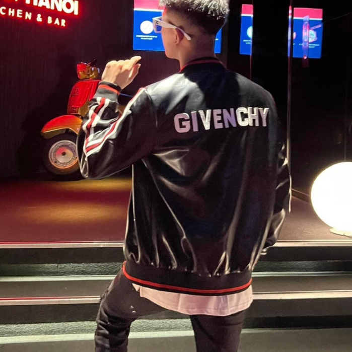 Áo Khoác da bomber GI.V.E.N Mẫu NeWW 2024 hàng bao lỗi bong nổ SPF