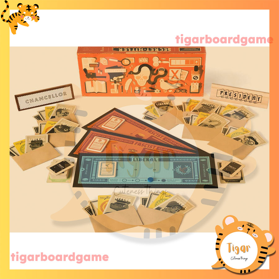 Boardgame Secret Hitler truy tìm Hitler game ẩn vai