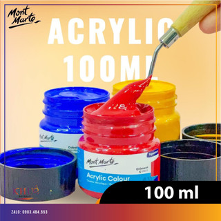 Acrylic 100ml mont marte signature / hũ 100ml