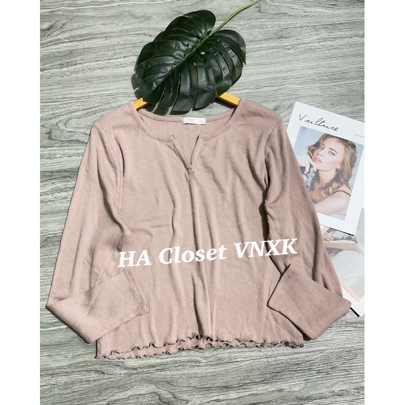 Áo Thun Tăm Gân Dài Tay Big Size HaneS