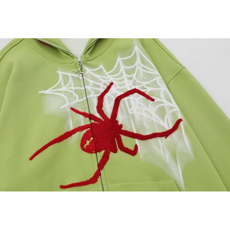 Áo Hoodie Nhện, Áo nỉ trùm đầu cho cả nam và nữ thu đông 2023