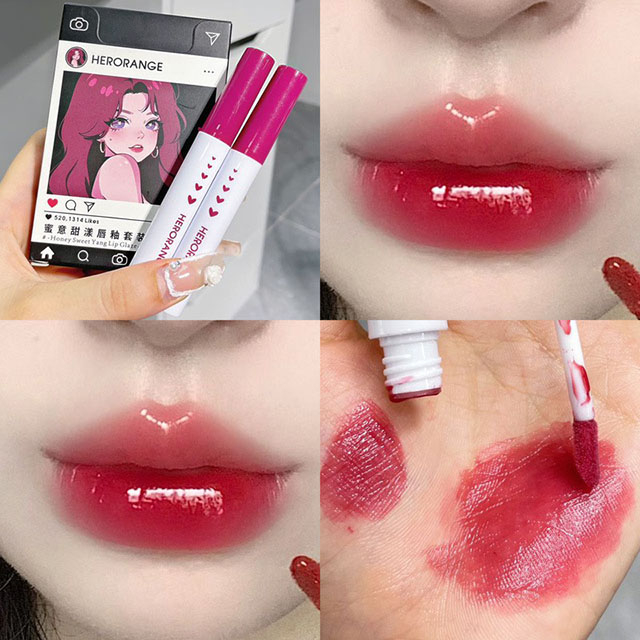 Set 5 Cây Son HERORANGE Cô Gái Và Chàng Trai 1314 Likes