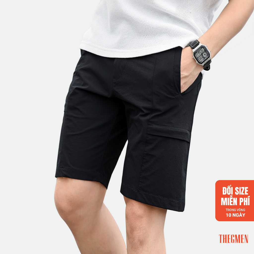 Quần short gió túi hộp F23 URBAN SHORTS form Smart - THE GMEN ELEGANT EST 2017