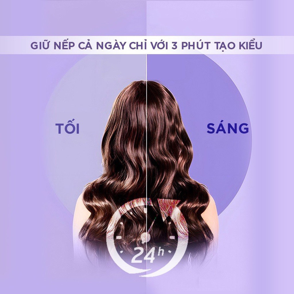 Máy uốn tóc tự động Yoroshiko hàng chính hãng cao cấp có ion âm bảo vệ tóc