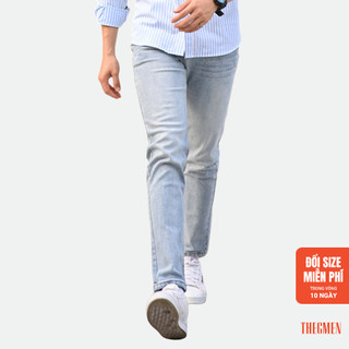 Quần jeans g23 slimfit new jeans dày dặn form slimfit xanh- the gmen elegant est 2017