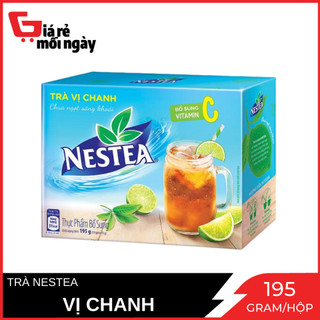 Trà Nestea Vị Chanh Hộp 195G (15Gói x 13G)