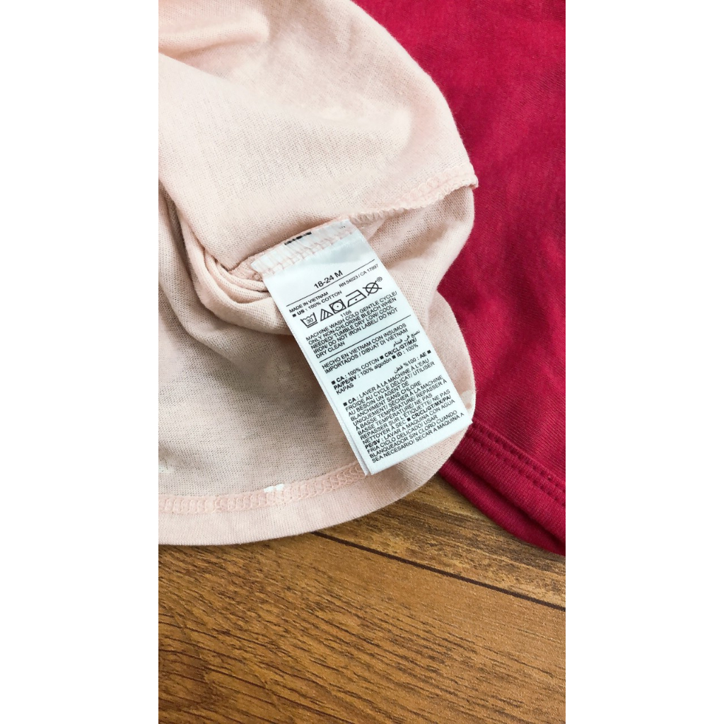 Áo thun ba lỗ sát nách bé gái Old Navy