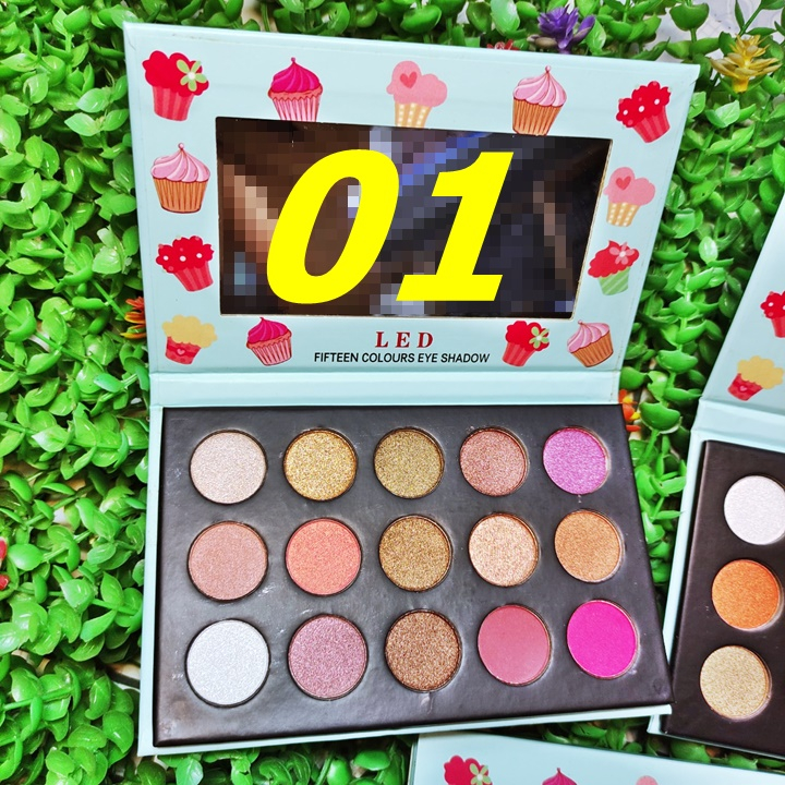 Phấn mắt IceCream 15 ô bền màu, lâu trôi, màu chuẩn phù hợp mọi loại da – SATP978