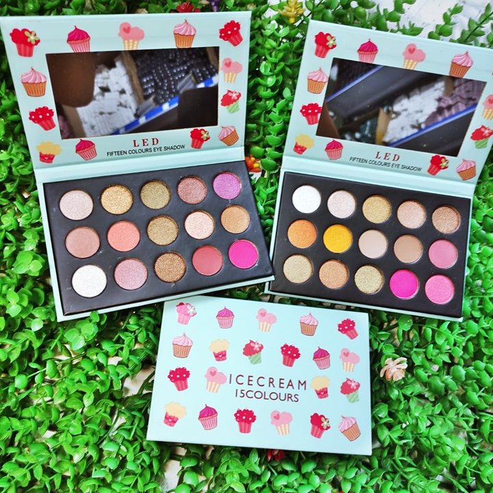 Phấn mắt IceCream 15 ô bền màu, lâu trôi, màu chuẩn phù hợp mọi loại da – SATP978