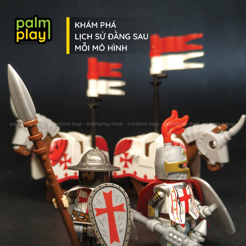 Bộ sưu tập Minifigure Hiệp sĩ Trung Cổ - Đồ chơi lắp ráp mô hình MOC