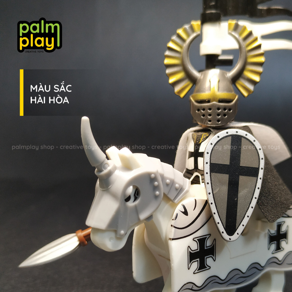 Bộ sưu tập Minifigure Hiệp sĩ Trung Cổ - Đồ chơi lắp ráp mô hình MOC
