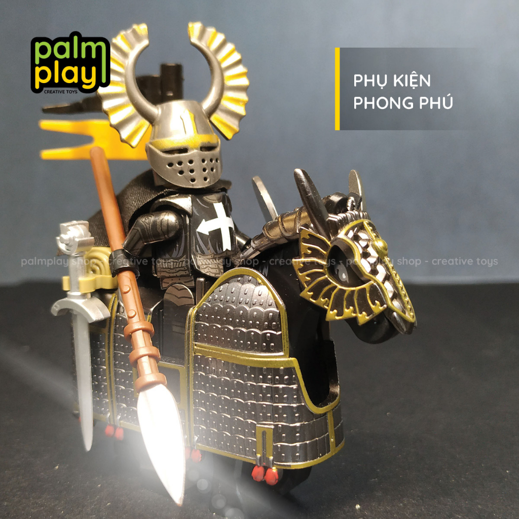 Bộ sưu tập Minifigure Hiệp sĩ Trung Cổ - Đồ chơi lắp ráp mô hình MOC