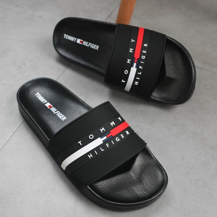 Dép nam nữ TOMY nam nữ hottrend 2023 2 màu ĐEN TRẮNG siêu hot mẫu mới cho boy girl cháy phố