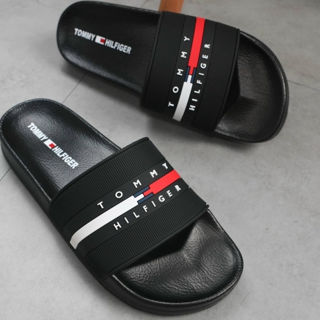 Dép nam nữ TOMY nam nữ hottrend 2023 2 màu ĐEN TRẮNG siêu hot mẫu mới cho boy girl cháy phố