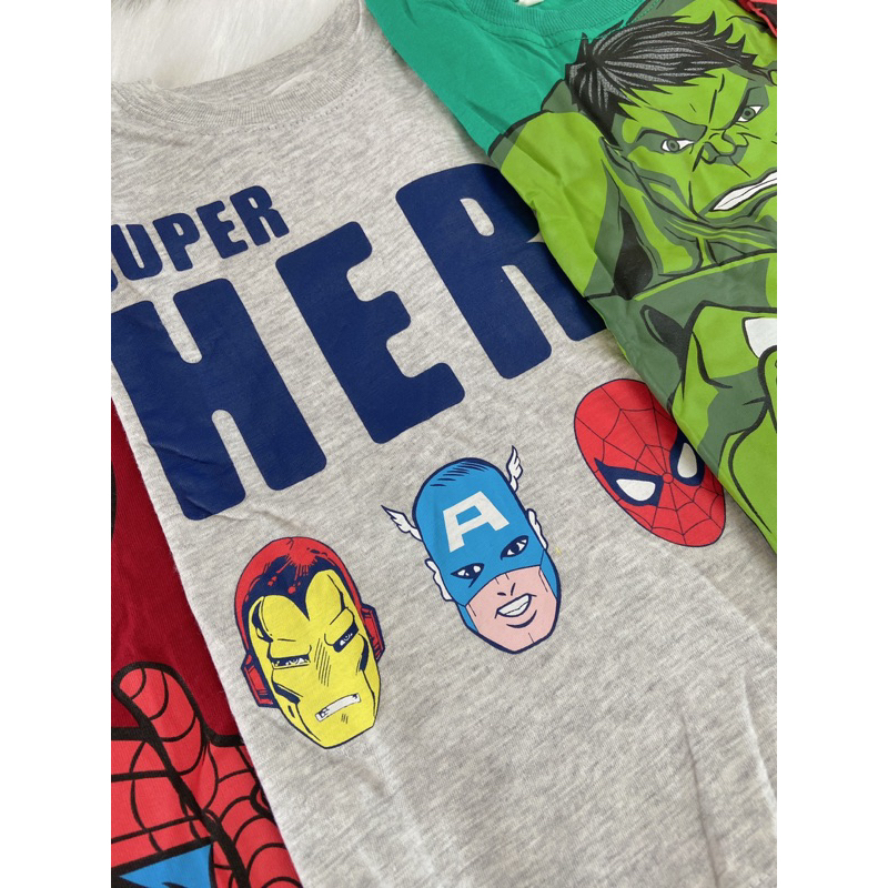 ĐỒ NGỦ SIÊU NHÂN TAY DÀI COTTON MỊN MÁT HÀNG CAO CẤP VNXK