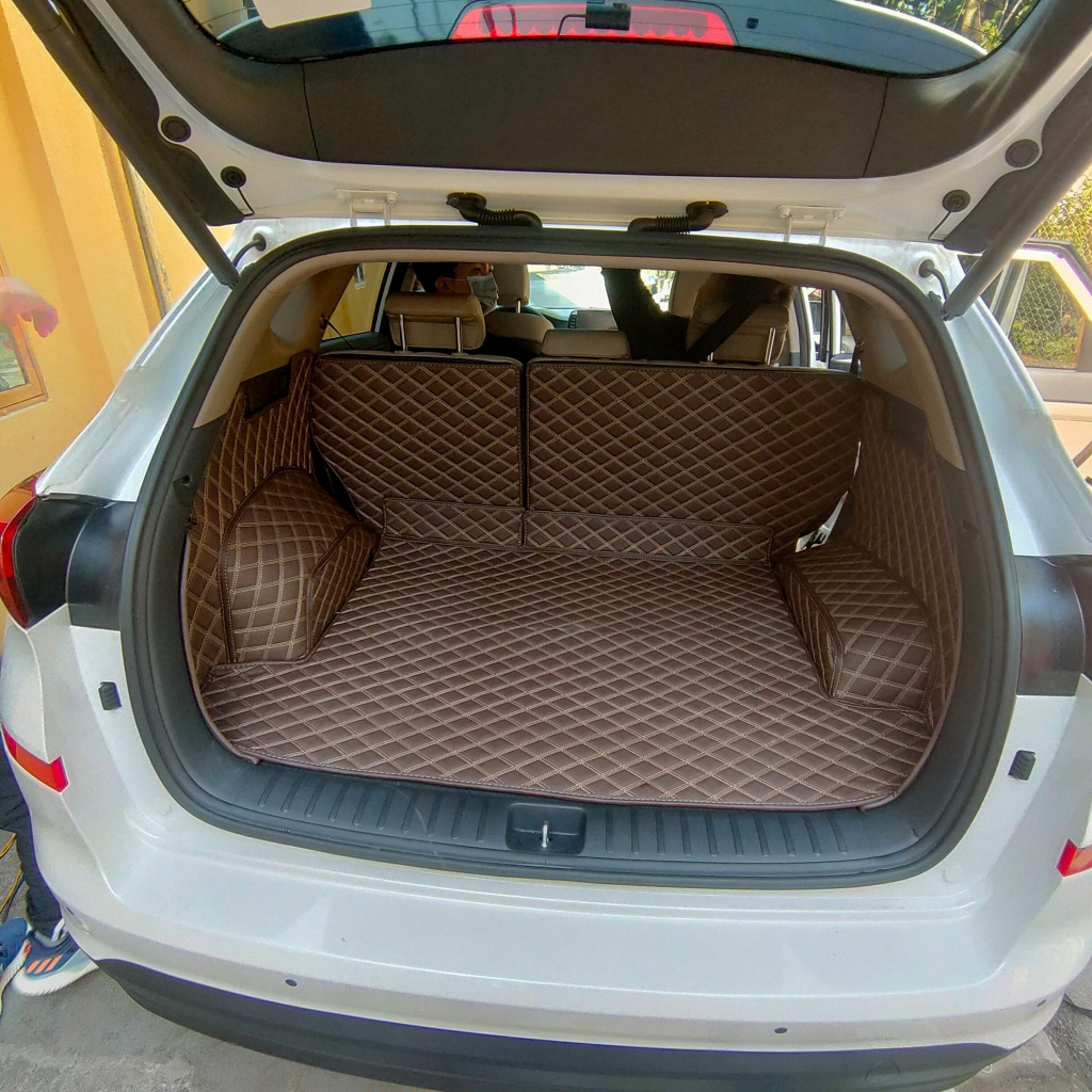 Thảm lót full cốp cho xe Toyota Cross chống nước, không mùi