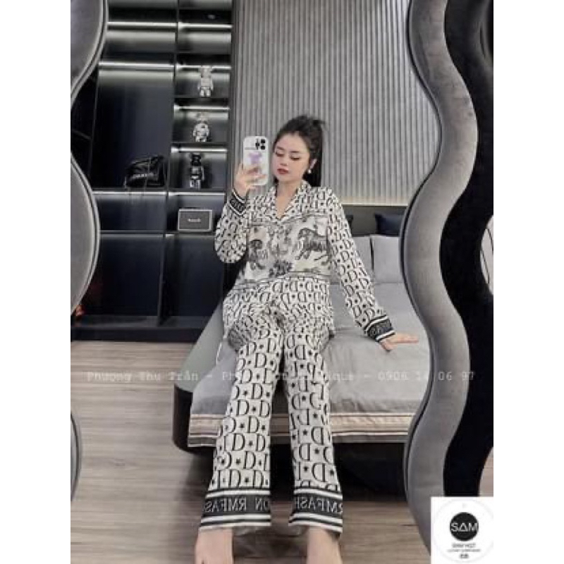 Hàng cao cấp -Pizama mặc nhà sang trọng