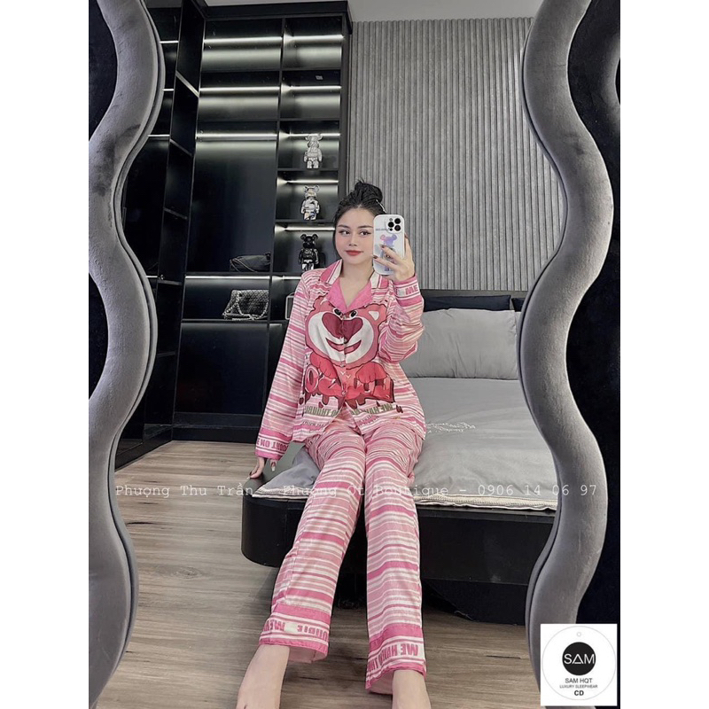 Hàng cao cấp -Pizama mặc nhà sang trọng