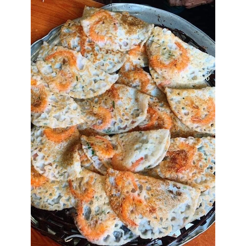 Bánh Xèo Quảng Ngãi LOẠI ĐẶC BIỆT 2 TÔM Bánh Xèo Mỹ Khê Bánh Xèo Biển gạo quê thơm ngon