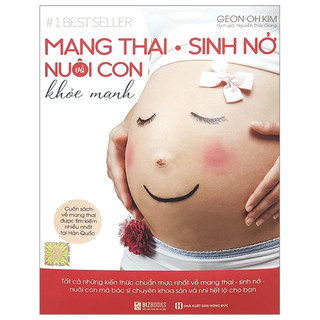 Sách bizbooks - mang thai sinh nở và nuôi con khỏe mạnh - thai giáo hay dành cho mẹ bầu