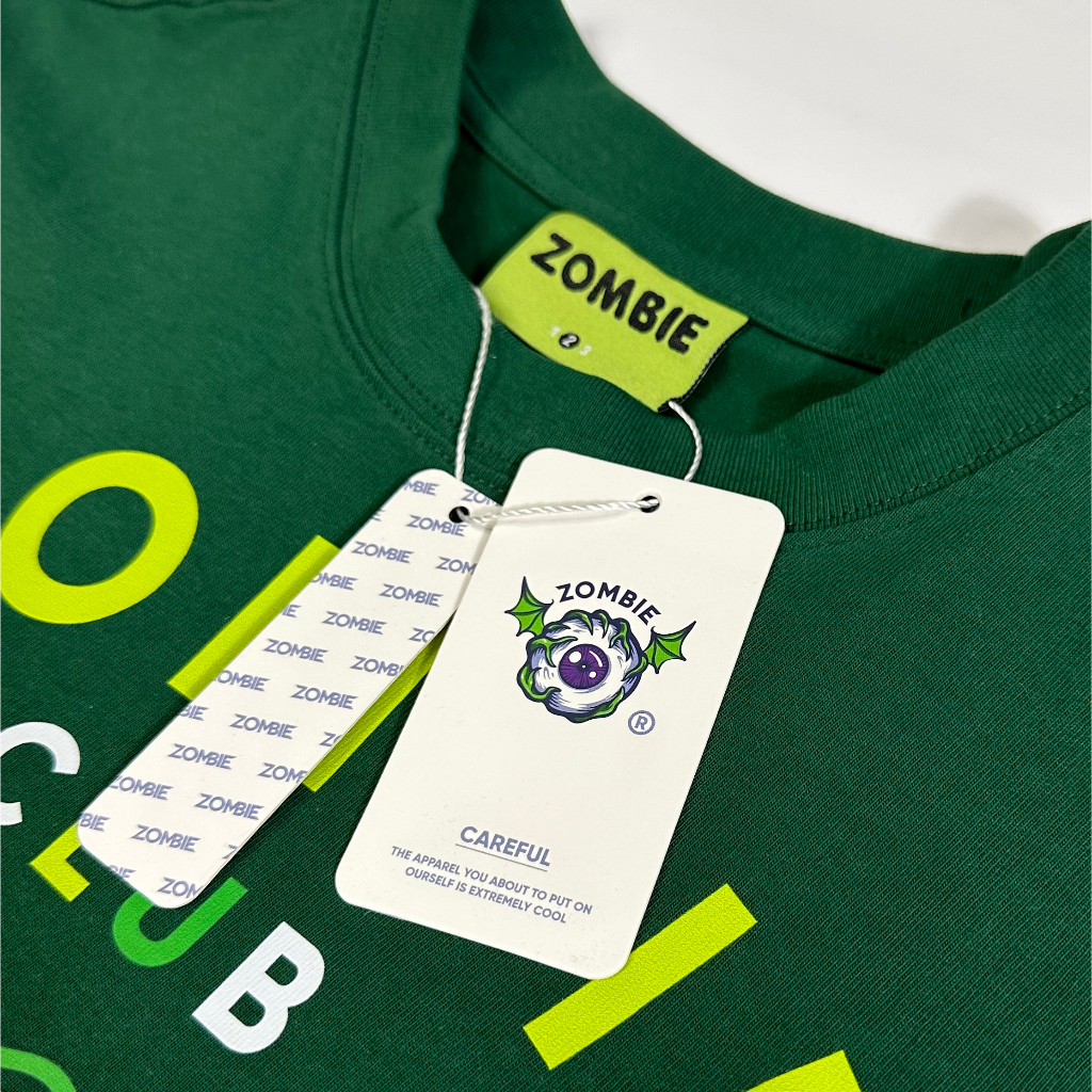 Áo thun Zombie Club x PAMIN Cute Donut vải thun cotton 100% định lượng 250gsm ZB007