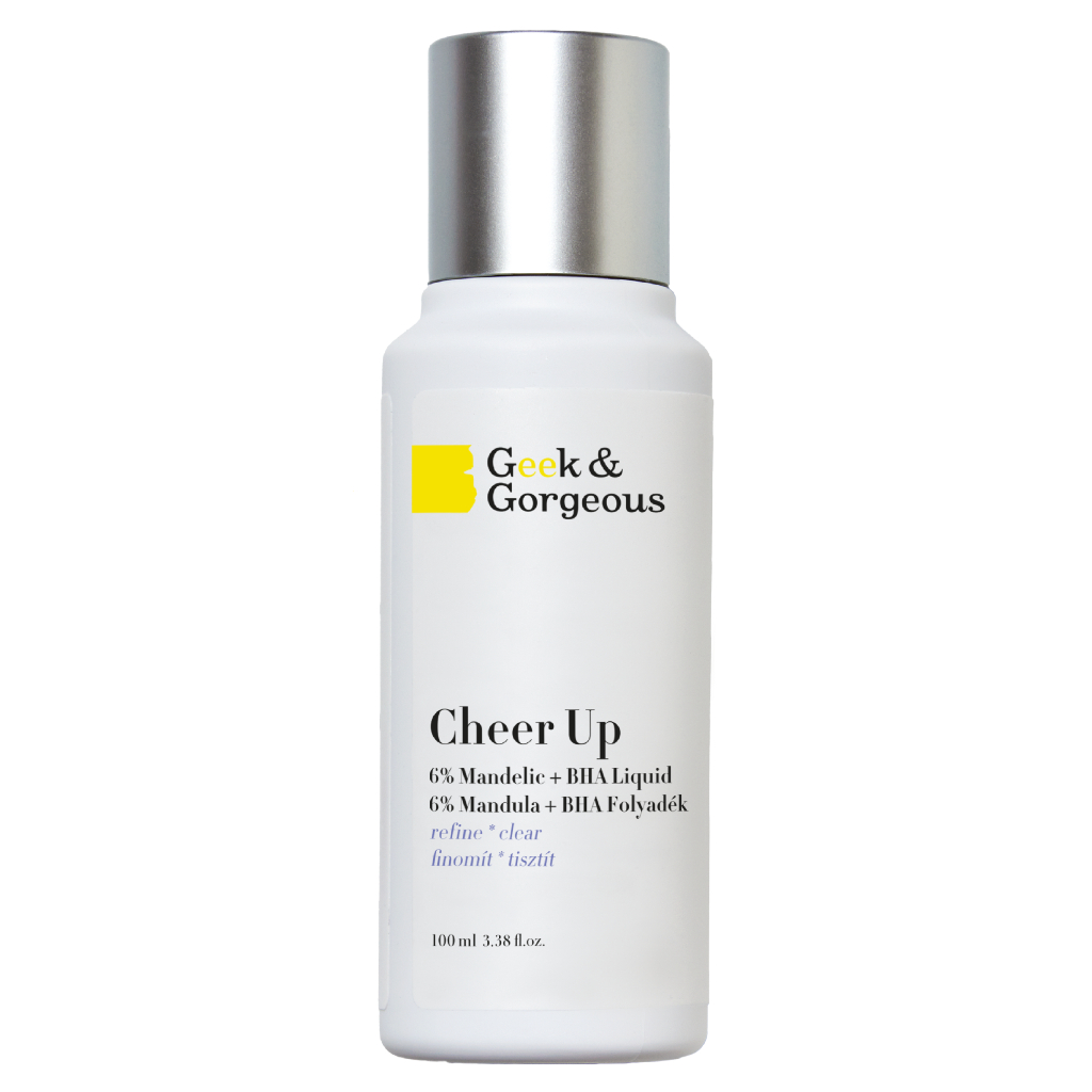 Dung dịch tẩy tế bào chết Geek&Gorgeous Cheer Up 30ml làm sạch và cân bằng da hiệu quả