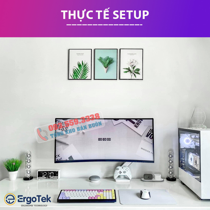 Giá Treo Màn Hình NB G70 22 - 35 Inch - Tay Arm Treo Đỡ Màn Hình Máy Tính