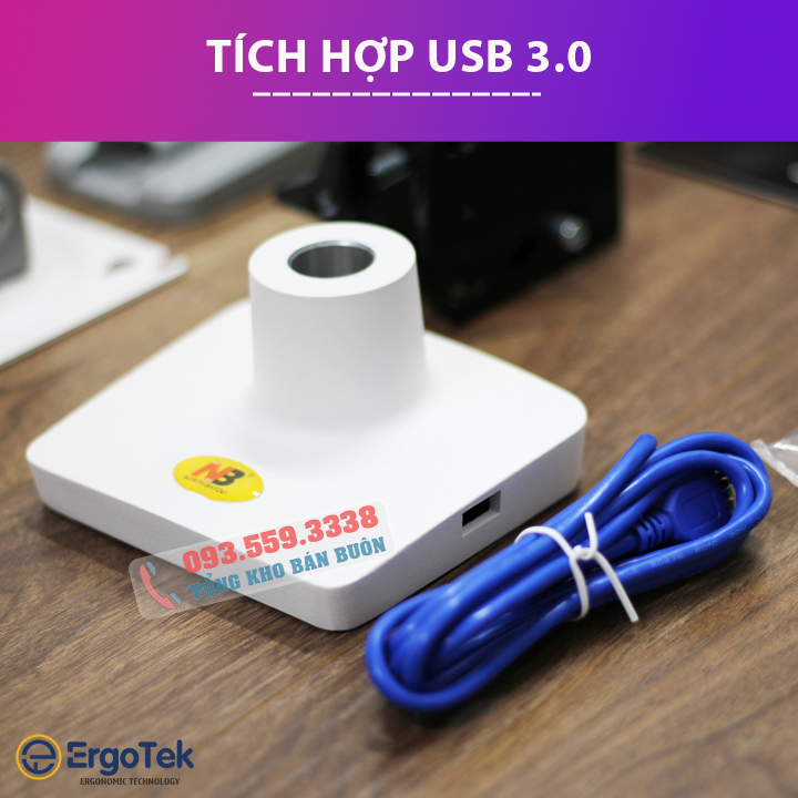 Giá Treo Màn Hình NB G70 22 - 35 Inch - Tay Arm Treo Đỡ Màn Hình Máy Tính