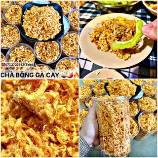 CHÀ BÔNG SỢI XÙ CAY- HỦ PET 300gram