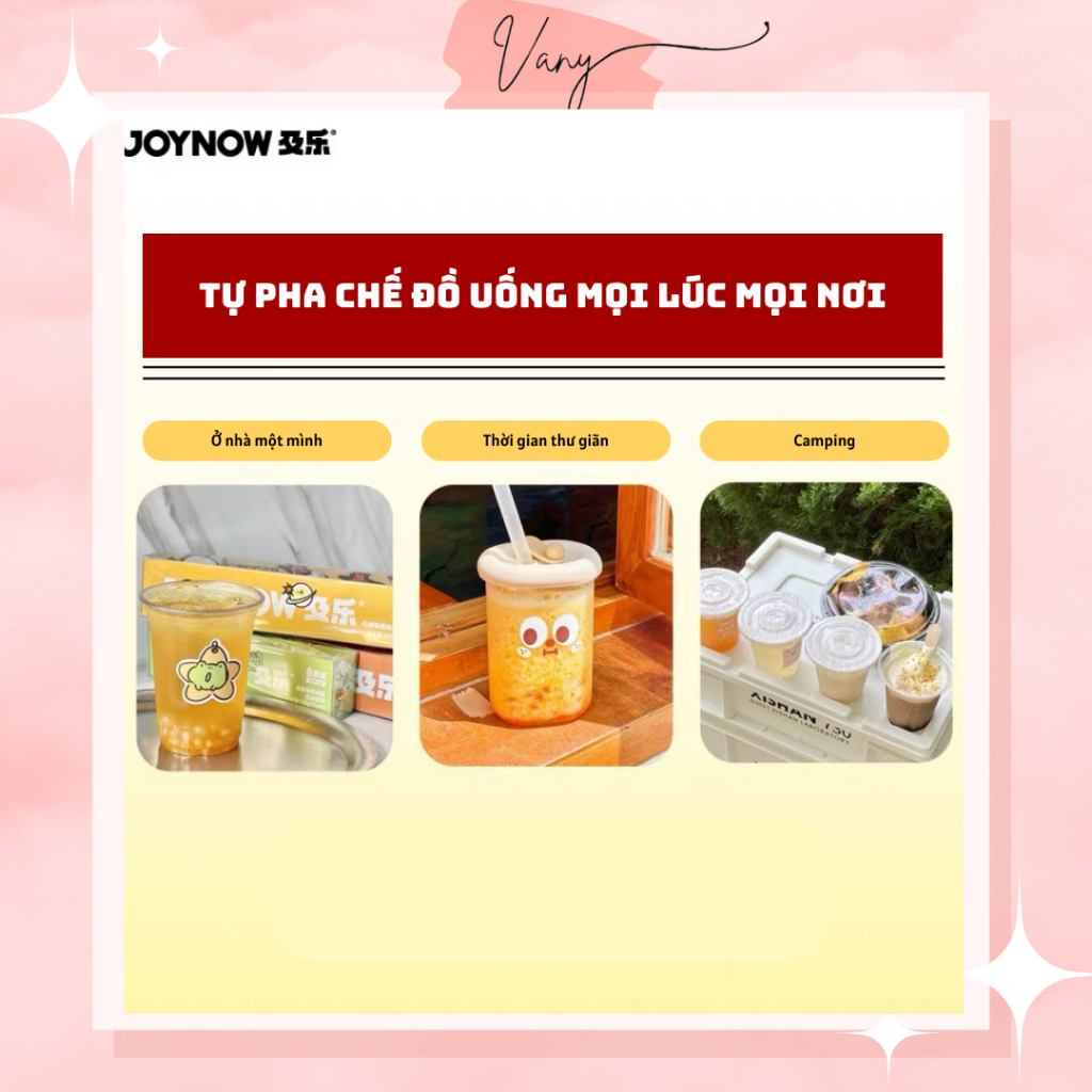 Trà Trái Cây Joynow Tự Pha Tại Nhà