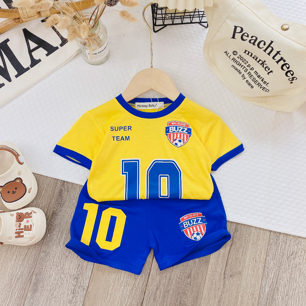 Bộ Đá Banh Thun Lạnh Dành Cho Bé Đi Học,Chơi Thể Thao Siêu Xinh Dành Cho Bé.