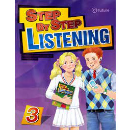 [English Books] Bộ in màu Step by step listening