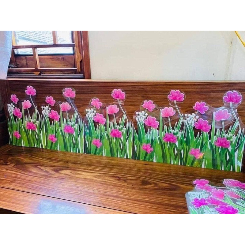 Hoa trang trí chân bảng