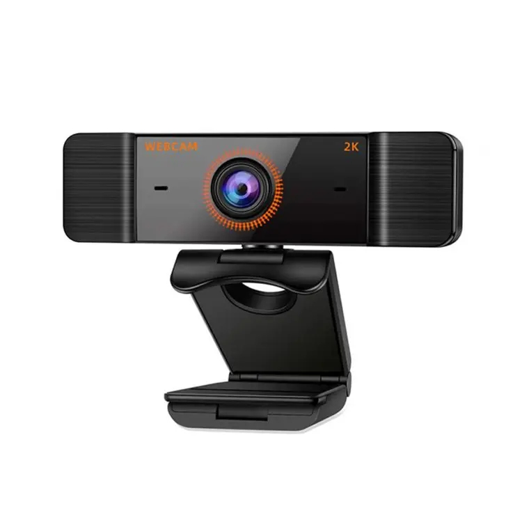 WEBCAM CÓ MICROPHONE, WEBCAM 2K - 1440P FULL HD CÓ BÌA CHÂN MÁY VÀ MICRO KÉP, WEBCAM GÓC RỘNG CHO MÁY TÍNH