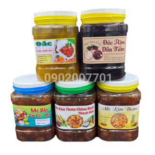 Hủ 1 kg hạt đác rim và me rim siêu ngon