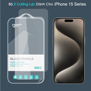 Kính cường lực gor cho iphone 15 / 15 plus / 15 pro / 15 pro max