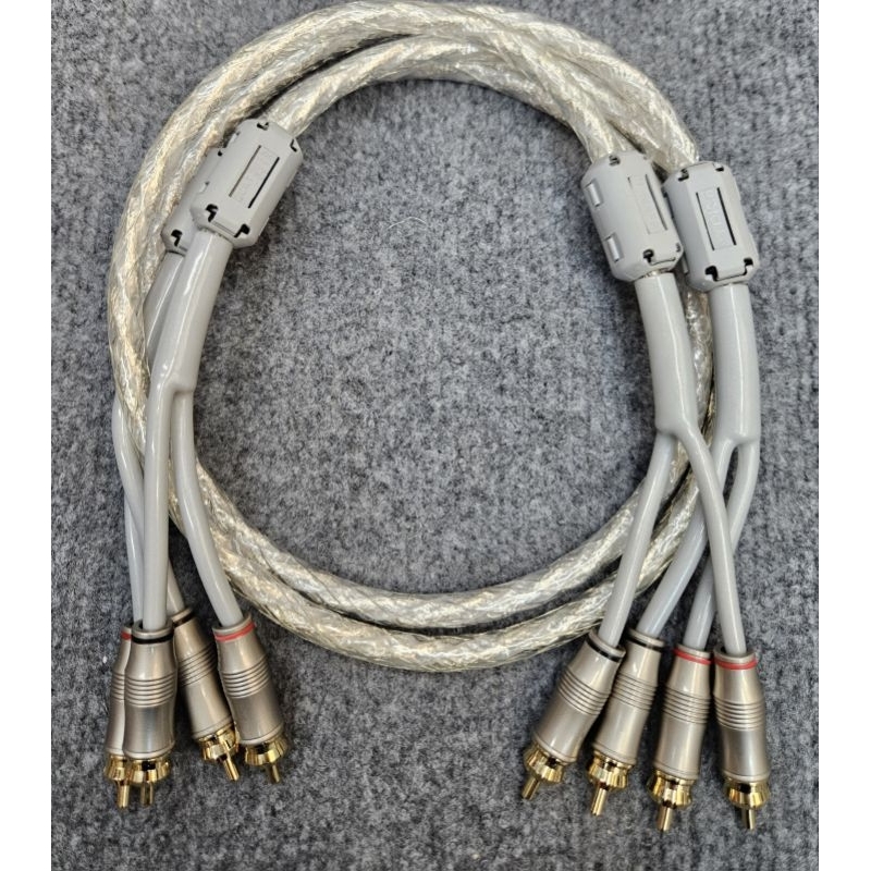 Dây  Av mạ bạc Liton USA (jack  av chân đồng  cắm rút  êm ái ,nhẹ nhàng) Đơn giá:1 cặp